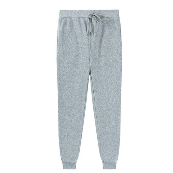 Kids Sweatpants Drawstring Jogger Sweatpants With Pockets Boys Solid Pants Grey Sweatpants Girls Boys Active Pants Size 8-9 Years