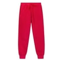 thumbnail image 1 of Kids Sweatpants Drawstring Pants With Pockets Boys Solid Pants Red Sweat Pants Kids Kids Spring Fall Sweatpants 4-5 Years, 1 of 4