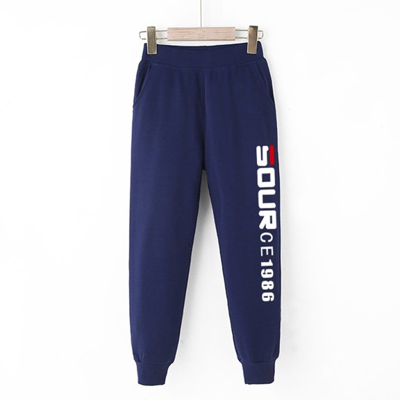 Kids Sweatpants High Waisted Athletic Pants with Pocket Gifts for Kids Boys 8-9 Years