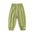 thumbnail image 1 of Kids Sweatpants Toddler Athletic Pants With Pockets Adjustable Drawstring Trousers SweatPants 4-5 Years, 1 of 8