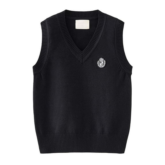 Gyujnb Kids Sweatshirt - Boys Sweaters Knit Vest for Kids Warm Casual Pullover Knit Sweater Vest for Boys Autumn Winter Layering,Size:15-16 Years
