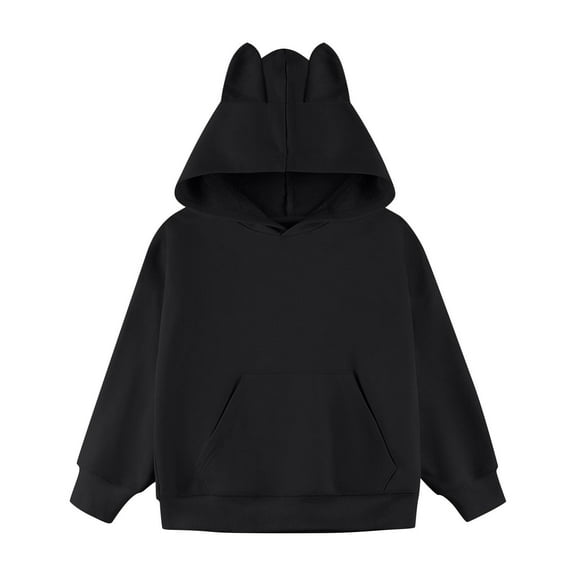 Gyujnb Kids Sweatshirt - Girl's Hoodie Long Sleeve Soft Sweatshirt Graphic Hoody Kids Cute Pullovers Top Clothes for Girls and Boys,Size:10-11 Years