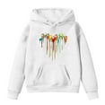 thumbnail image 1 of Kids Sweatshirts 1-13 Years Old Girl Fashion Print Long Sleeve Oversized Tops Fall Toddler Clothes, White, 1 Years, 1 of 4