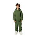thumbnail image 1 of Kids Sweatsuit Set for Girls 2PC Long Sleeve Green Hoodie Sweatshirt Sweatpants Set Winter Clothes Size 2-3 Years Boys Clothes Boys Girls Fashion, 1 of 4