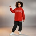 thumbnail image 1 of Kids Sweatsuit Set for Girls 2PC Long Sleeve Letter Graphic Hooded Sweatsuits Pullover Sweatpants Set Fall Winter Clothes Boys Sets 4-5 Years, 1 of 3