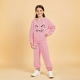 thumbnail image 1 of Kids Sweatsuit Set for Girls 2PC Long Sleeve Printed Hoodie Jogger Set Fall Clothes Boys Girls Athletic Clothes Sets 10-11 Years Boys Girls Fashion, 1 of 6