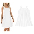 thumbnail image 1 of Kids Swim Cover Up Girl Sleeveless Tank Dresses Quick Dry Beach Dress Girls Swim Suit Cover Up 9-10 Years, 1 of 9