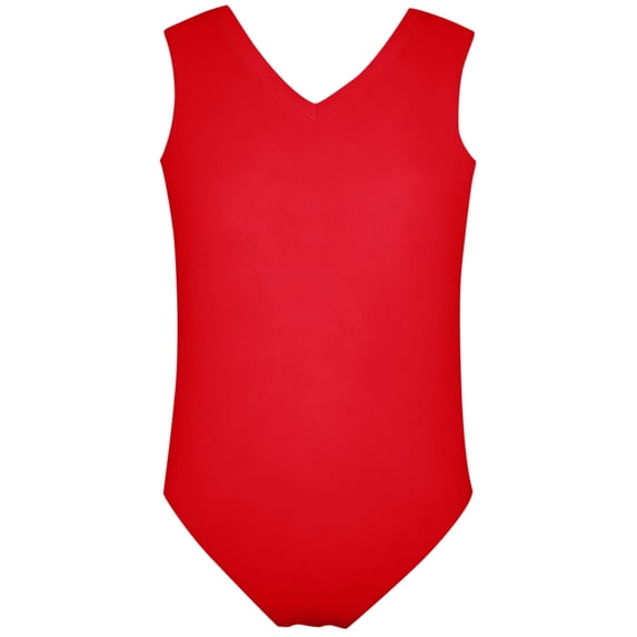 Kids Swim Dress Red Kids 1 Piece Swimsuit Girls Sleeveless Rash Guard Great for Beach Toddler Girl Summer Swimwear 7-8 Years