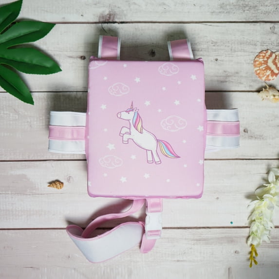 Kids Swim Float Coach Swim Vest Safety Life Jacket Toddlers Aid Floatation Cartoon Unicorn C Printing L