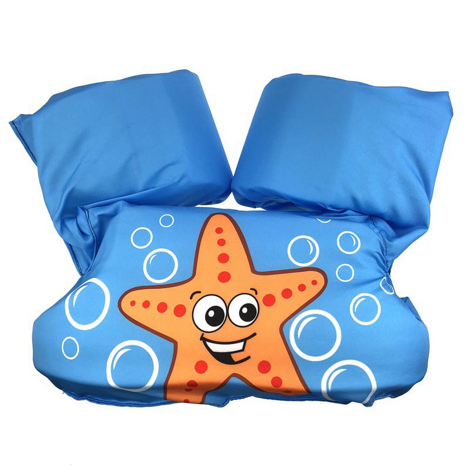 Kids Swim Floatie for Pool, Toddler Life Jacket, Baby Puddle Jumper Arm Band, Children Safe Swim