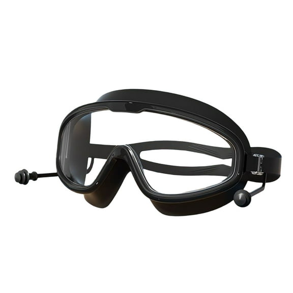 Kids Swim Goggles Ages 5-17 - HD Wide View Anti-Fog Swimming Glasses with UV Protection - Waterproof Large Frame Goggles for Boys & Girls