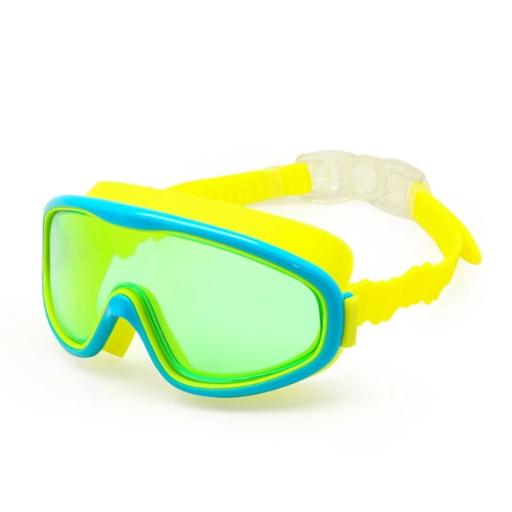 Kids Swim Goggles Children 3-8Y Wide Vision Anti-UV Anti-Fog Snorkeling Diving Mask Ear Plugs Water Sports
