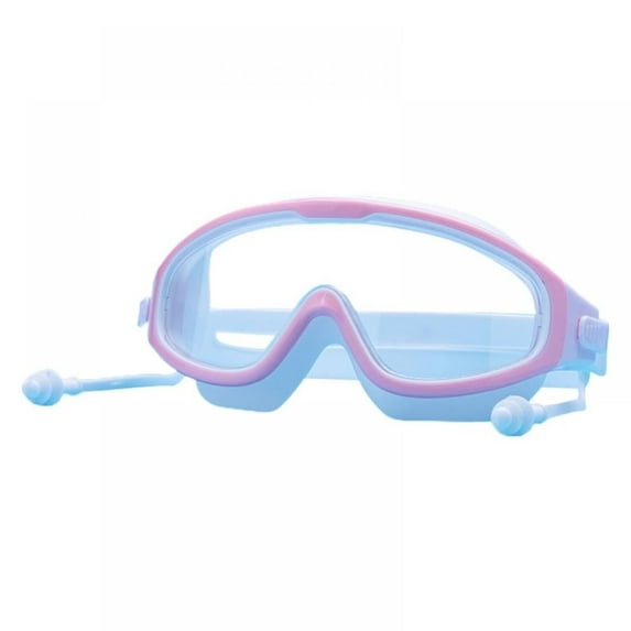 Kids Swim Goggles for Children from Ages 4 to 15, Anti-fog, UV Protection, Clear Wide Vision