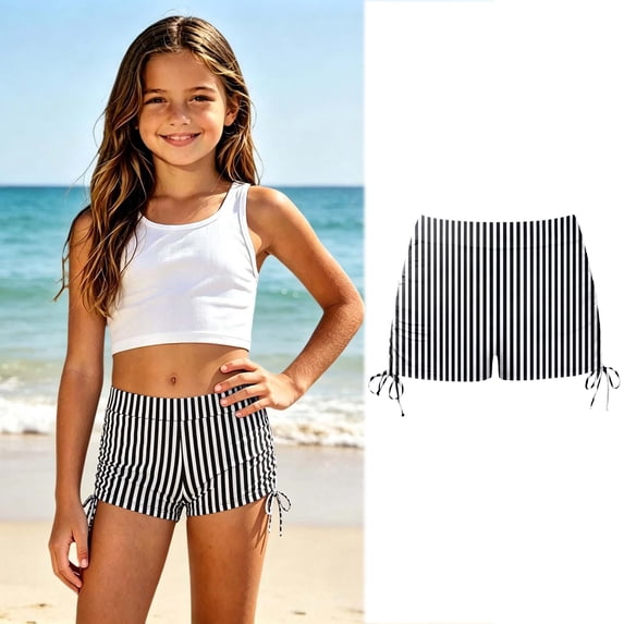 Kids Swim Trunks For Girls Quick Dry Swim Shorts For Girls OTHER Swimsuit Bottoms Girls Swim Dress Girls Swimming Trunks Size 5-6 Years