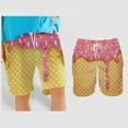 thumbnail image 1 of Kids Swim Trunks Summer Print Swimming Shorts For Kids Elastic Waist Breathable Kids Bathing Suits 7-8 Years, 1 of 5