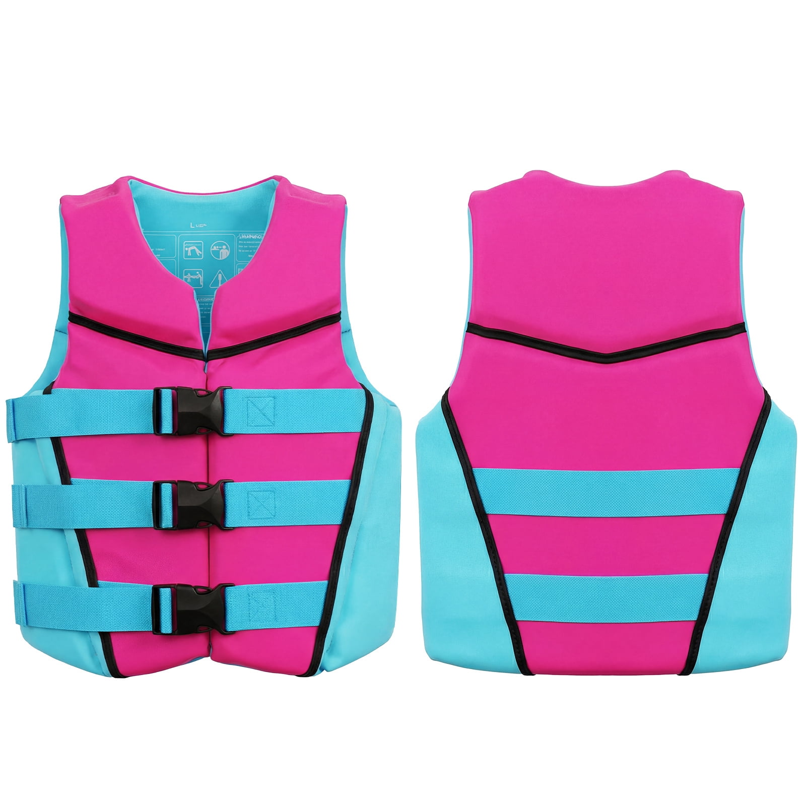 Kids Swim Vest Life Jacket Youth,Adjustable Flotation Buoyancy Swimsuit Trainer Vests,Swimming Aid Jacket for Boys Girls,Kayaking Fishing Sailing,Fit for 50-125 lbs