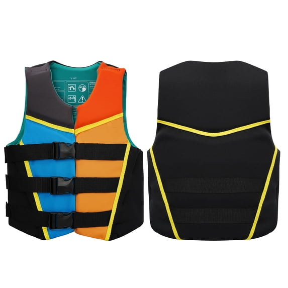 Kids Swim Vest Life Jacket Youth,Adjustable Flotation Buoyancy Swimsuit Trainer Vests,Swimming Aid Jacket for Boys Girls,Kayaking Fishing Sailing,Fit for 50-125 lbs