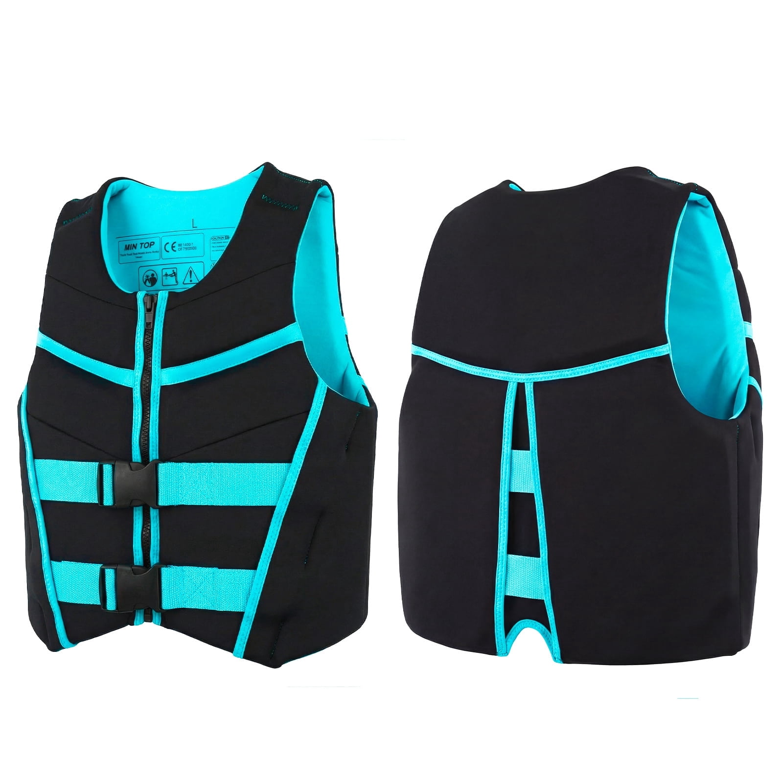 Swim Vest Life Jacket Youth,Adjustable Flotation Buoyancy Swimsuit Trainer Vests,Swimming Aid Jacket,Kayaking Fishing Sailing Watersports,Fit for 50-125 lbs