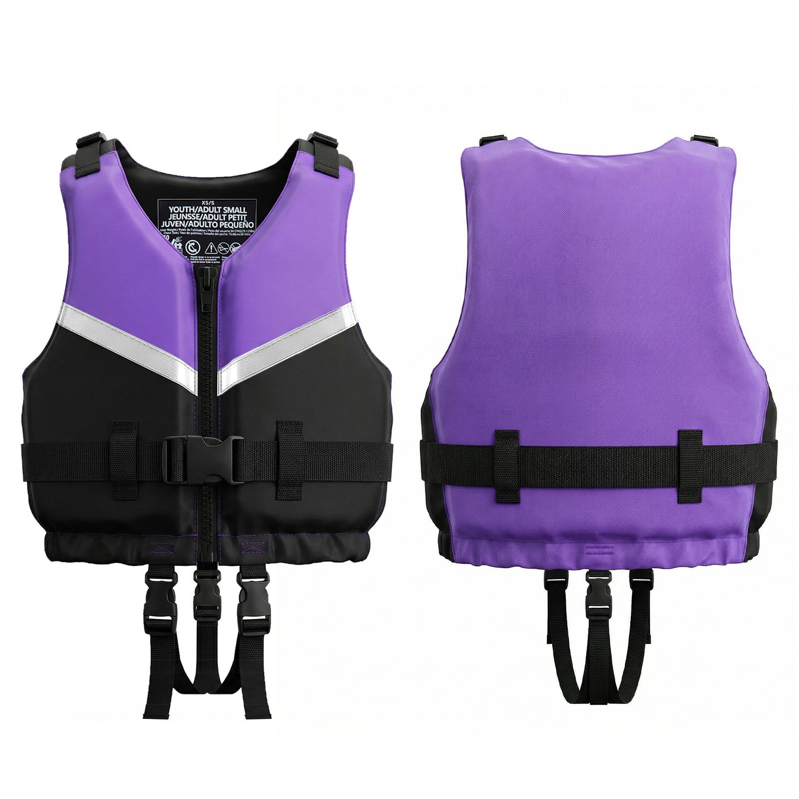 Kids Swim Vest Life Jacket Youth,Adjustable Flotation Buoyancy Swimsuit Trainer Vests,Swimming Aid Jacket for Boys Girls,Fit for 50-125 lbs