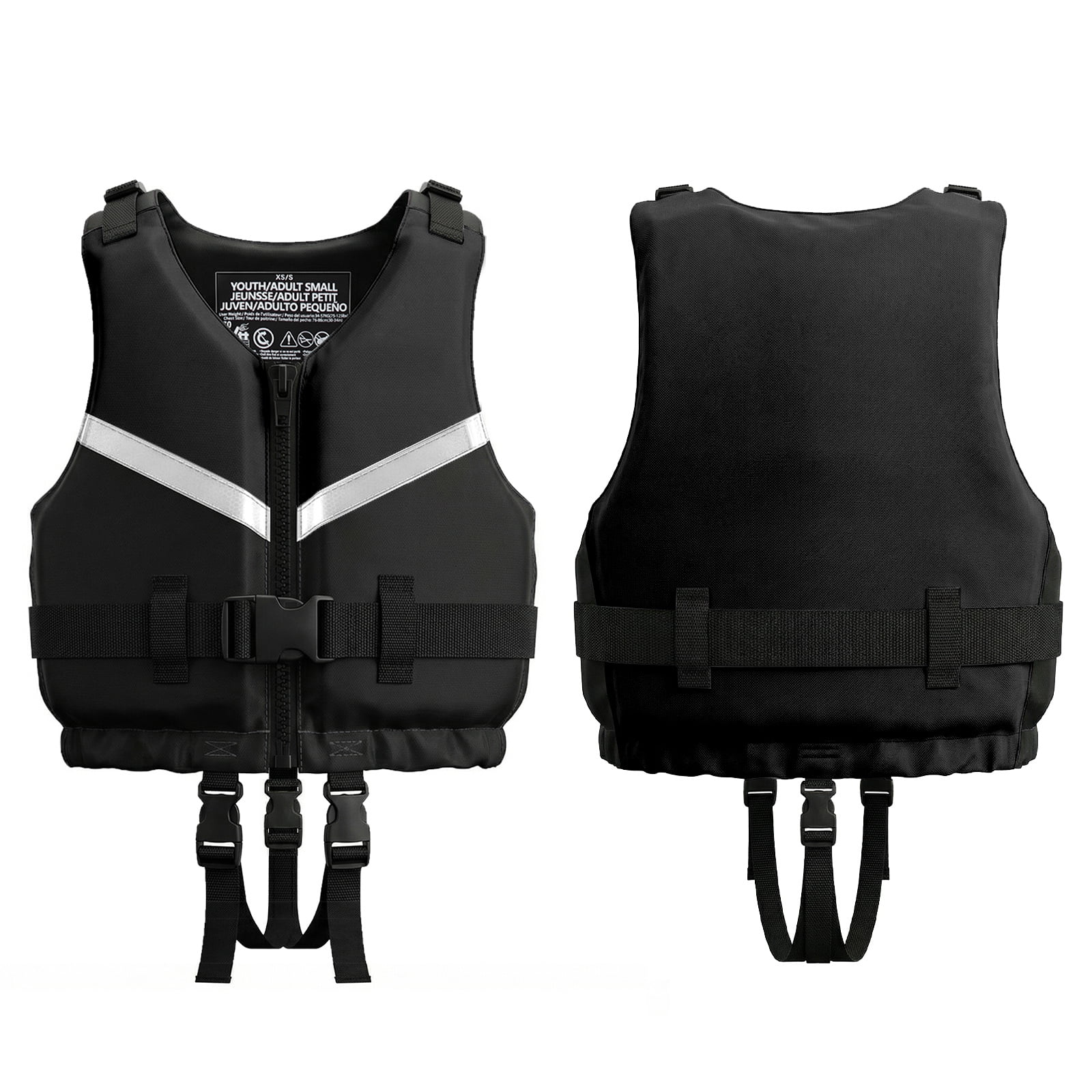 Kids Swim Vest Life Jacket Youth,Adjustable Flotation Buoyancy Swimsuit Trainer Vests,Swimming Aid Jacket for Boys Girls,Fit for 50-125 lbs