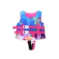 thumbnail image 1 of Kids Swimming Life Vest Cartoon Animals Print Flotage Life Jacket With Lockable Buckles For Girls Boys 2-8 Years, 1 of 5