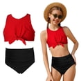 thumbnail image 1 of Kids Swimsuit Quick Dry Two Piece Girls Bathing Suit with Chest Pad Bathing Suits for Kids Girls 9-10 Years, 1 of 5