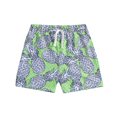 thumbnail image 1 of Kids Swimsuits Boys Cartoon Printed Swim Trunks Swimsuit Beach Shorts Baby Boy Swimsuit Size 3Y Green, 1 of 6