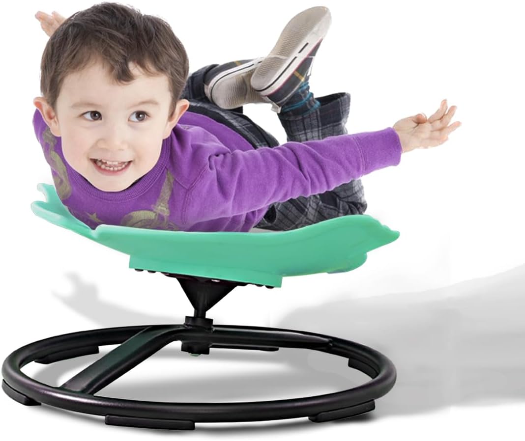 Sensory Spinning Chair For Kids - Autism & ADHD Swivel Seat For Balance ...