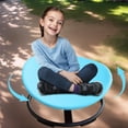 thumbnail image 1 of Kids Swivel Chair, Sensory Spinning Chair, Sensory Toys For Children With ADHD, Training Body Coordination, for Focus & Balance, Supports up to 220 lbs, Blue, 1 of 7