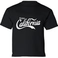 thumbnail image 1 of Kids T-Shirt California Enjoy White Graphic Tee - XS S M L XL Tees - American State California Short Sleeve Youth Cali Tshirt Boys Girls, 1 of 2