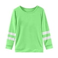 thumbnail image 1 of Kids T Shirt Solid color Green Long Sleeve Crewneck Tee Comfort Colors Girls Shirts Size 6-7 Years Cute&nbsp;Boy Girl&nbsp;Clothing, 1 of 5