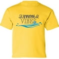 thumbnail image 1 of Kids T-Shirt Summer Vibes Sea Graphic Tee - XS S M L XL Tees - Vacation Short Sleeve Youth Tshirt Boys Girls, 1 of 2