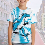 Maglietta Bambini Dinosauro Koton - Maniche Corte, Grigio, 24/36 Mesi - Foto 6