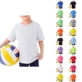 thumbnail image 1 of Kids T Shirts Quick Drying Lightweight Short Sleeve Sun Protection Crewneck Shirt Boys Girls Summer Basic Tees 3-12 Years, 1 of 3