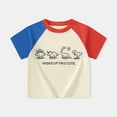 thumbnail image 1 of Kids T Shirts for Boys Girls Dinosaur Graphic Tops Tees Soft Short Sleeve Boys Shirts Baseball Tops Toddler Boy Shirts 6-7 Years, 1 of 8