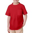 thumbnail image 1 of Kids T Shirts for Boys Girls Trendy Toddler Short Sleeve Shirt Red T-Shirts Boys Tee Shirts Boys 7-8 Years Shirts, 1 of 3