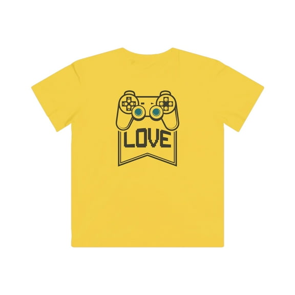 Kids TShirt Love Gaming Kids Fine Jersey Tee