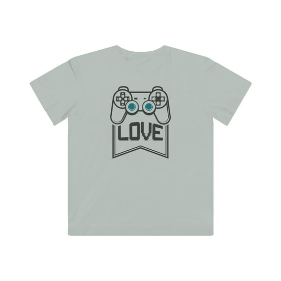 Kids TShirt Love Gaming Kids Fine Jersey Tee