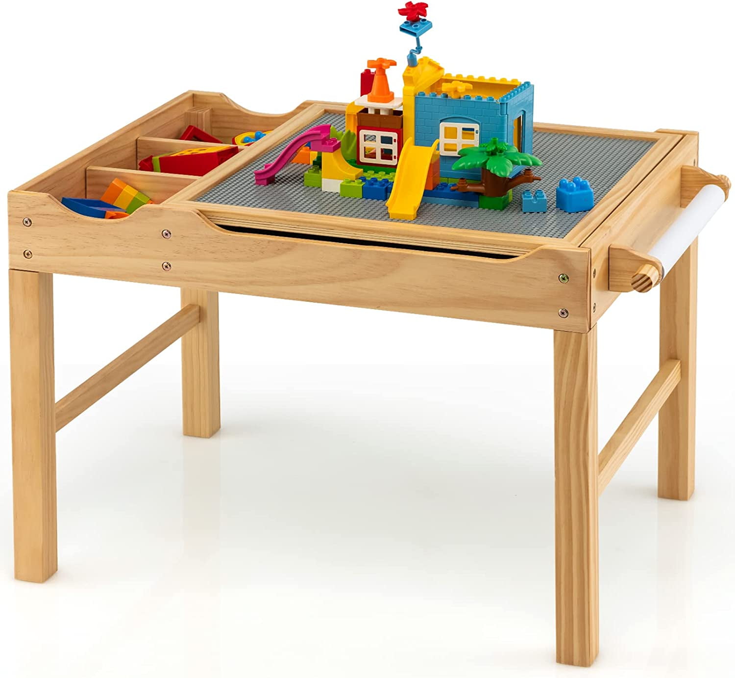 Costzon Kids Table And Chair Set Flip Top Kids Art | Desertcart Seychelles, image size:1500x1382