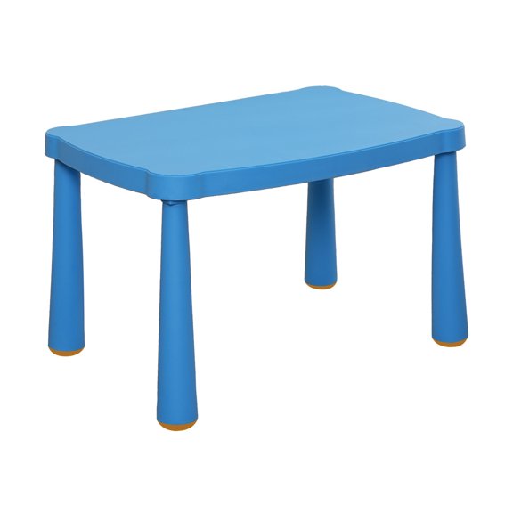Kids Table, Plastic Children Activity Rectangular Table for School, Home, Play, Reading Dining, Kindergarten(Enlarge Size) 13381