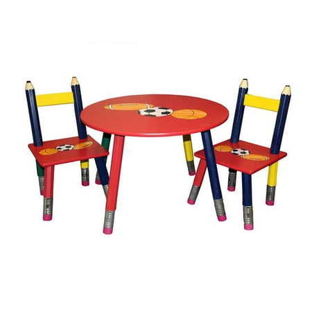 Kids Table Set - Red
