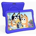 thumbnail image 1 of Kids Tablet, 10.1 Inch Android Toddler Tablet with Case, 4GB RAM 64GB ROM 1TB Expand, 15-hr 8000mAh Battery, Tablet for Kids Ages 3-7 8 10 12 14, WiFi 6, BT 5.0, Parental Controls, Kids Space, 1 of 7