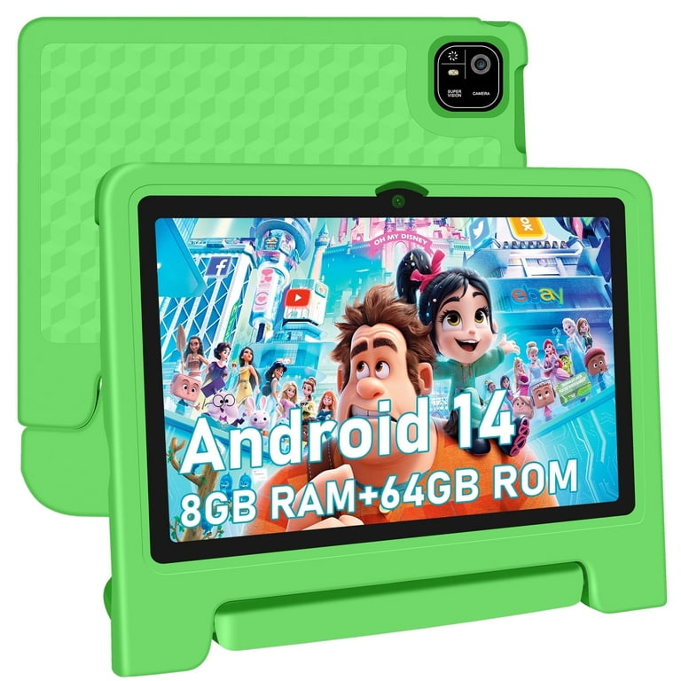 Kids Tablet, 10.1 inch Tablet for Kids IPS HD Screen RAM 8GB 64GB