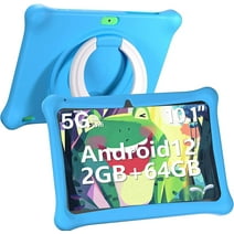 Kids Tablet, 10 Inch Android 13 Tablet for Kids, 2GB + 64GB, Kid Mode Pre-Installed, Kid-Proof Case