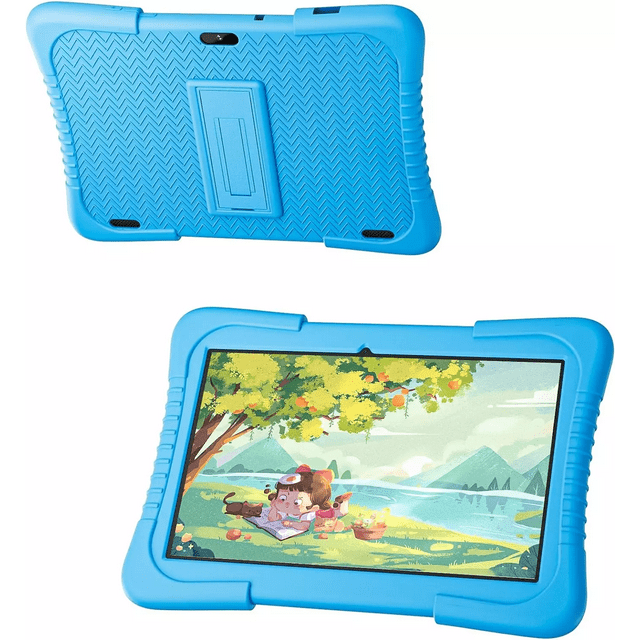 Kids Tablet 10 inch Android 12.0 Tablet for Kids 64GB Bluetooth WiFi ...