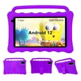 thumbnail image 1 of Kids Tablet, 7 Inch Tablet for Kids, Android 12 Tablet 4GB RAM+32GB Storage, Toddler Tablets with KIDOZ Parental Control App, WiFi, Bluetooth, Best Gift for Kids Learning and Playing, 1 of 6