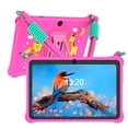 thumbnail image 1 of Kids Tablet 7 inch 32GB WiFi Android 13 Tablet For Kids| Bluetooth | Parental Control | Pre-Installed Learning Tablet Apps for Toddlers Children | with Lanyard Scratchproof Case(Pink), 1 of 7