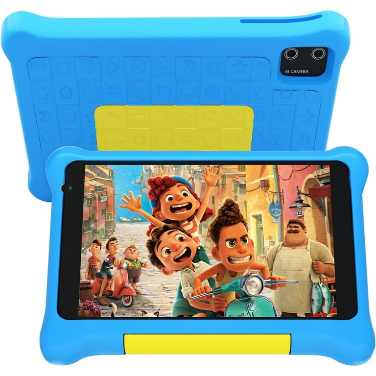 Kids Tablet 7 inch, Android 12 allwinner Go Quad Core, 2GB RAM + 32GB ROM,  128GB Expansion, HD Display, Wi-Fi, Children Tablet with Parent Control -  ...