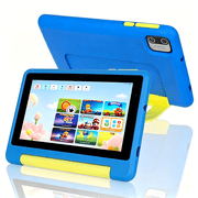 AEEZO 7 Inch Kids Learning Tablet, 8GB RAM 64GB, Educational Tablet for Kids Ages 3-10, Blue