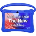 thumbnail image 1 of Kids Tablet, 7 inch Android 15 Tablet for Kids, 8GB+32GB 1TB Expand, Quad-Core Toddler Tablets with Shockproof Case, BT5.0, WiFi 5, Parental Control, Games, Dual Camera, 1 of 7